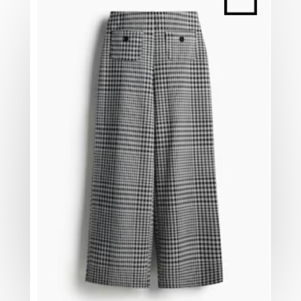 H&M wide leg jersey trousers